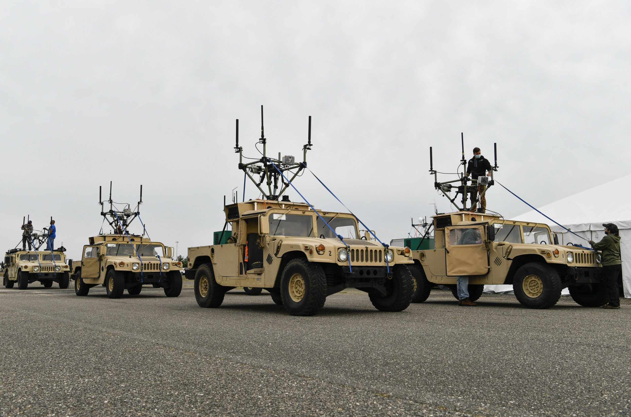 Robotic vehicle communications