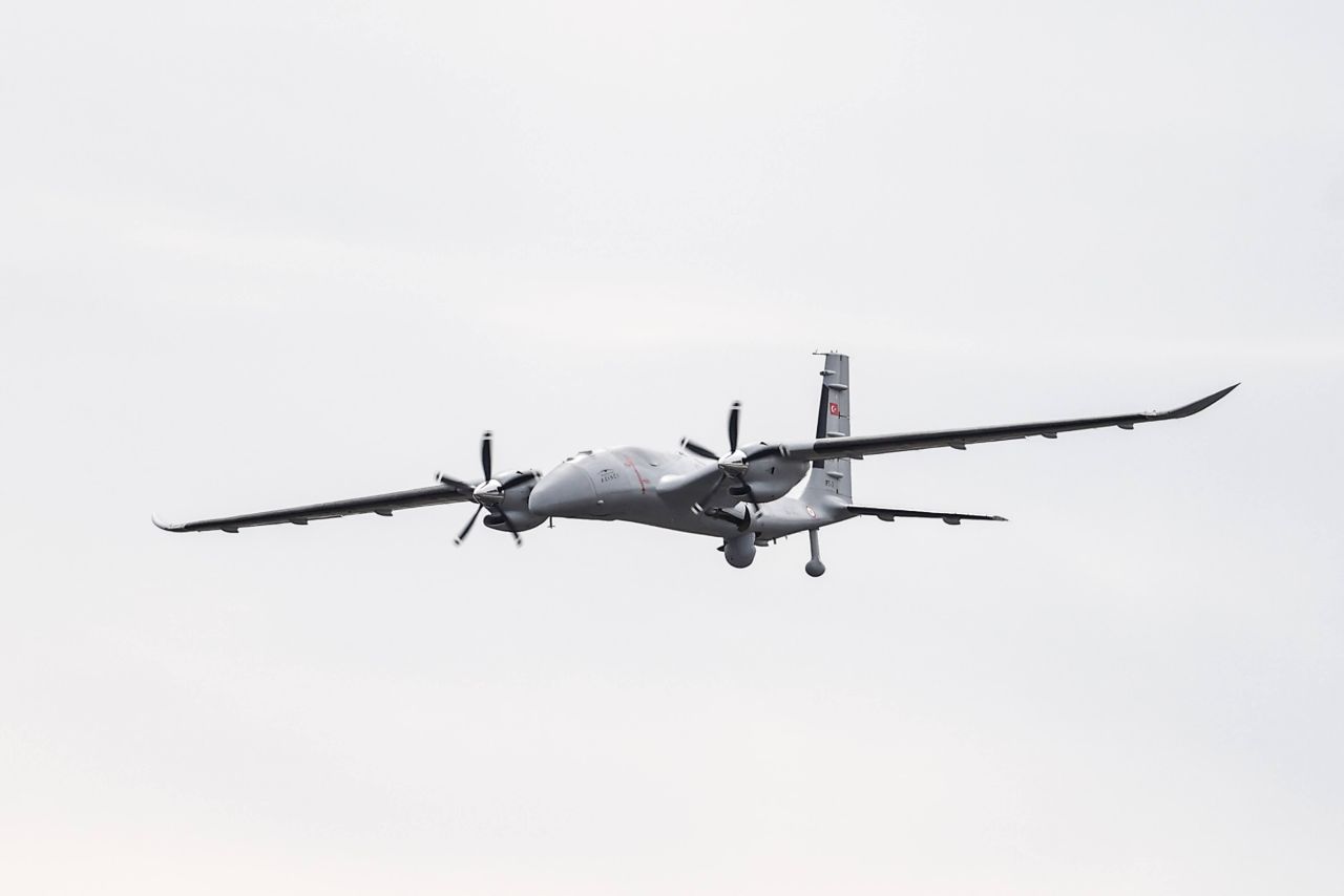 Turkey's indigenous Akinci combat drone