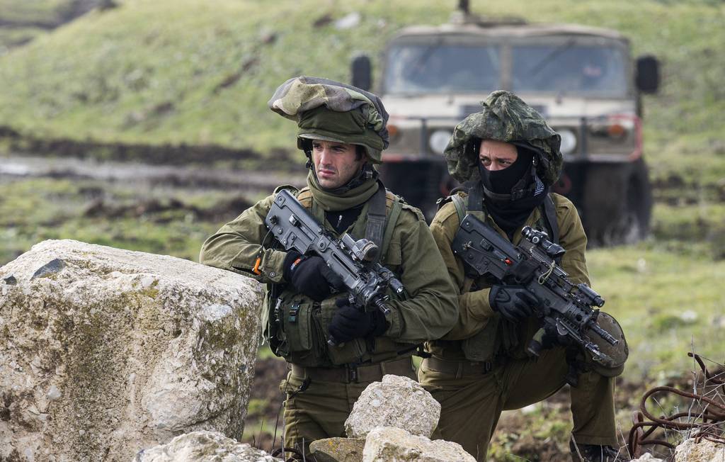 Israeli soldiers