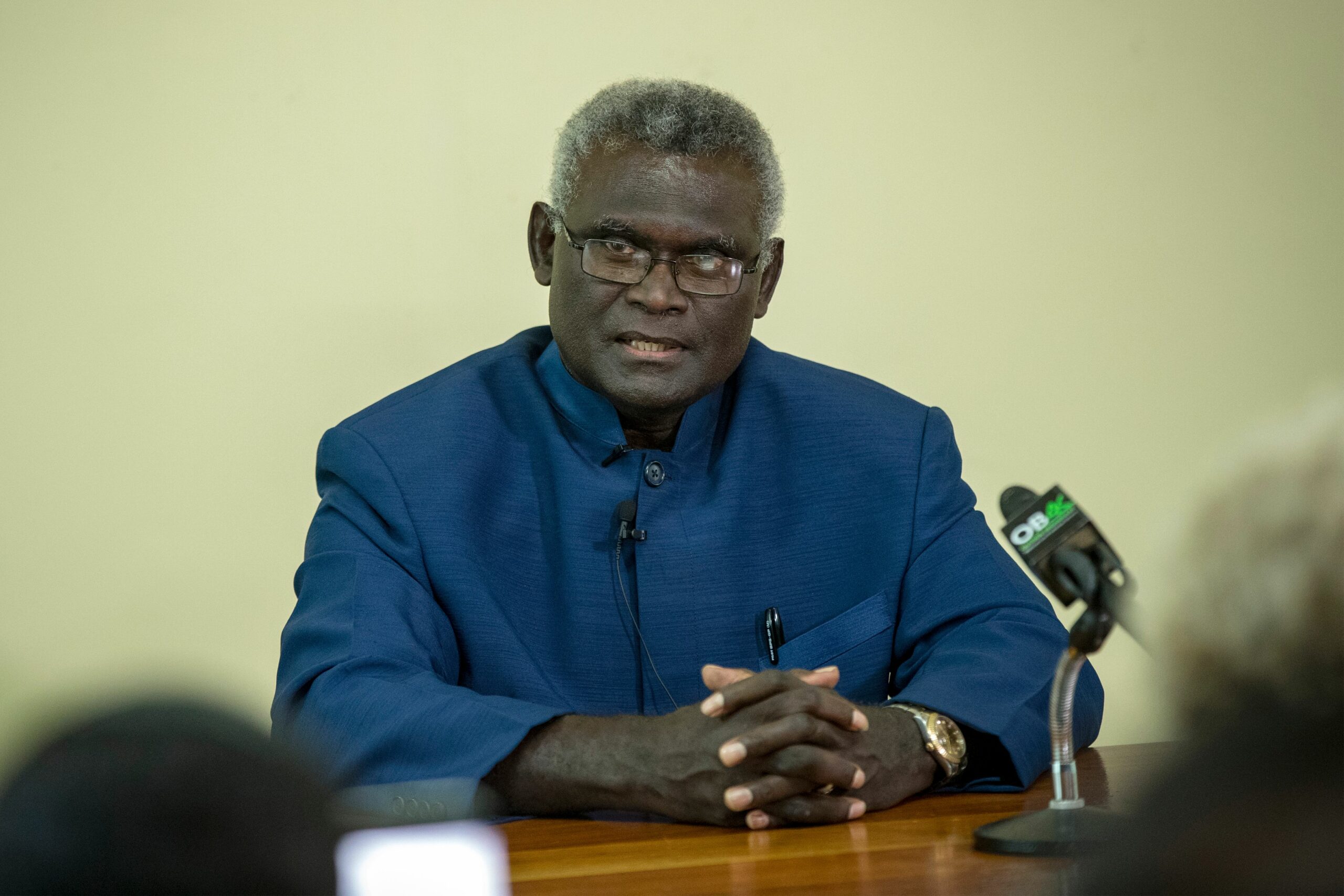 Solomon Islands PM Manasseh Sogavare