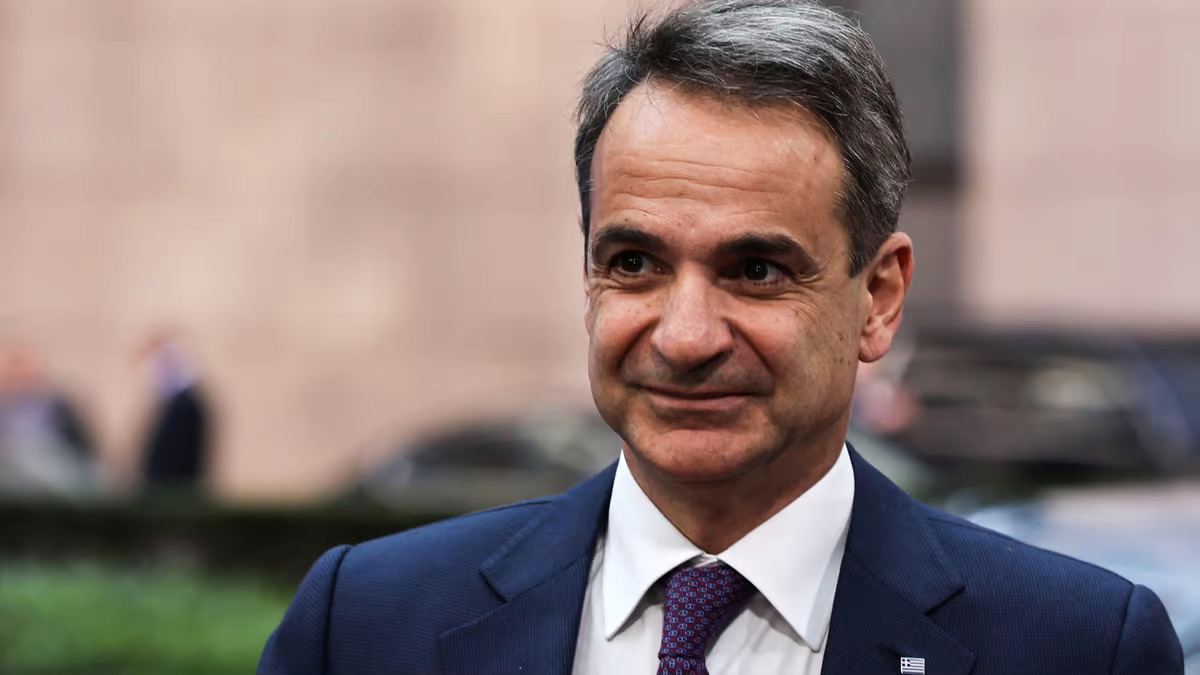 Greek Prime Minister Kyriakos Mitsotakis