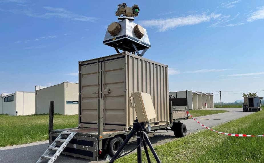 Rheinmetall counter small drone system