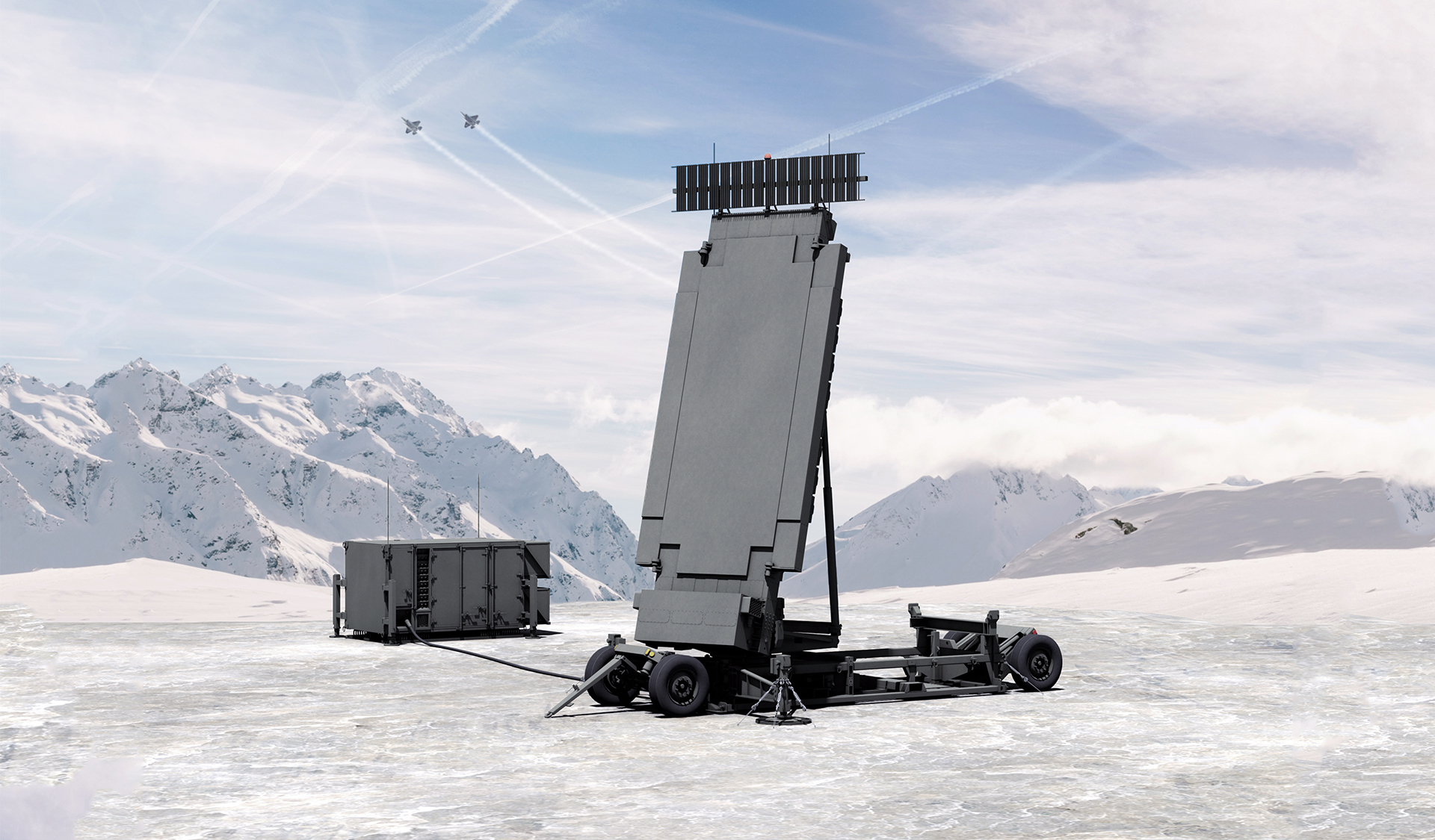 Lockheed Martin's TPY-4 ground-based air defense radar
