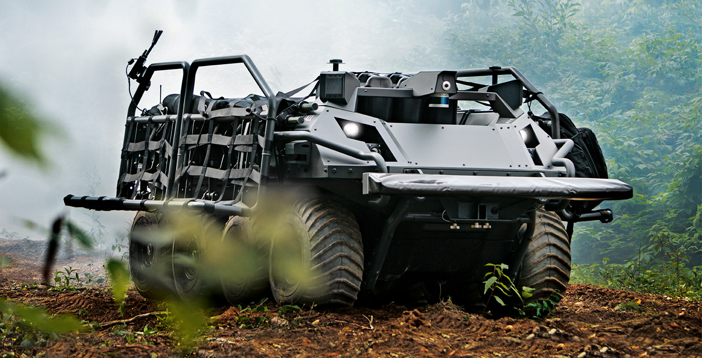 Rheinmetall Autonomous Unmanned Ground Vehicle