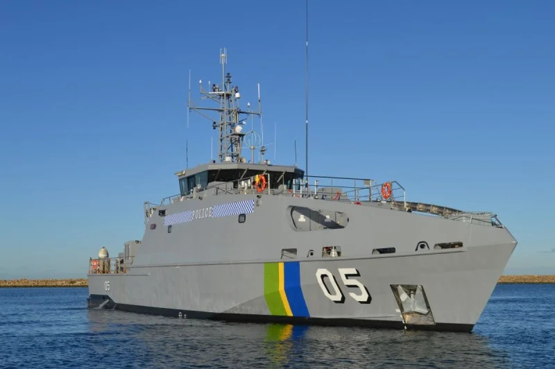 The RSIPV ‘Gizo’ is a 39.5m Guardian Class Patrol Boat