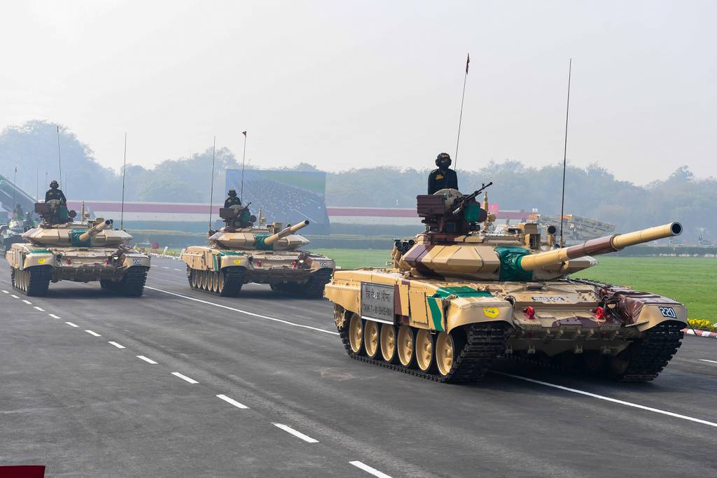T-90 tanks