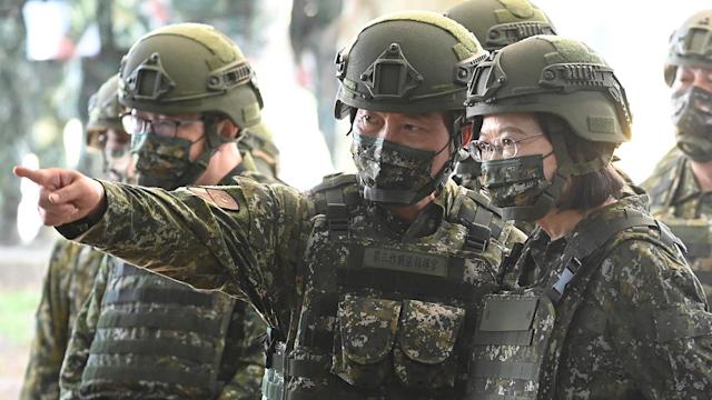 Taiwanese soldiers