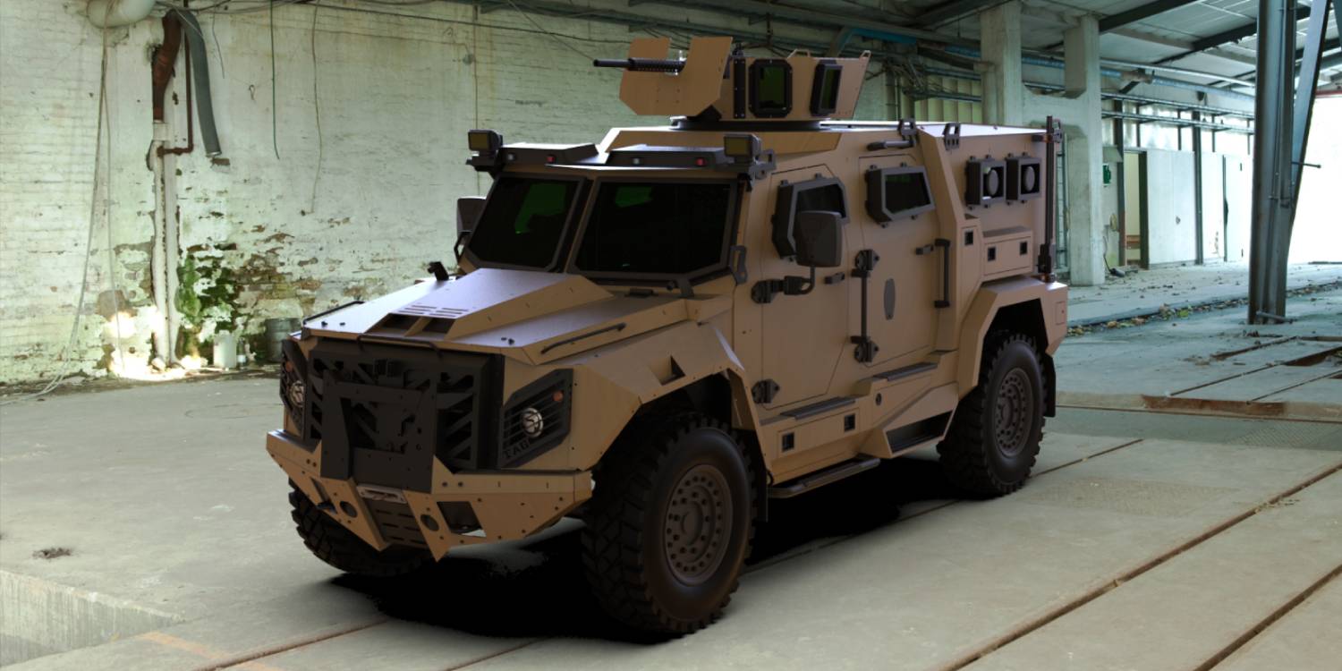 TAG armored vehicle