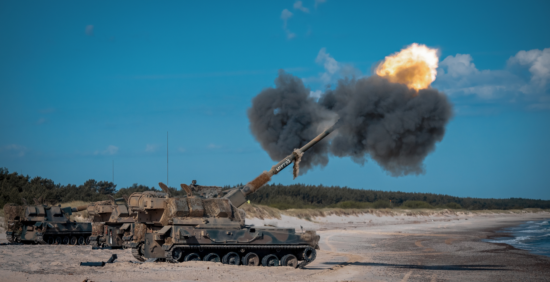 Krab self-propelled howitzer
