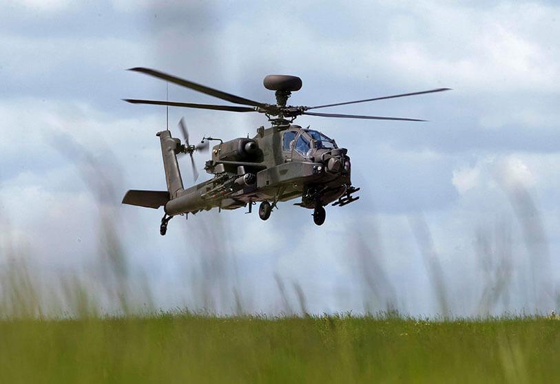 Apache helicopter