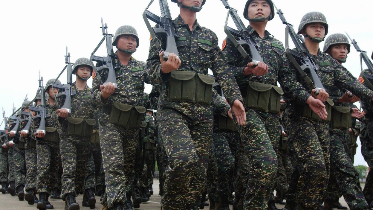 Taiwan soldiers