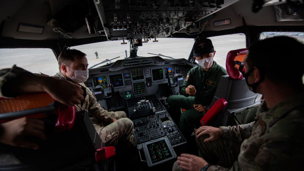 U.S. Air Force Airmen at Marine Corps Air Station Iwakuni, Japan