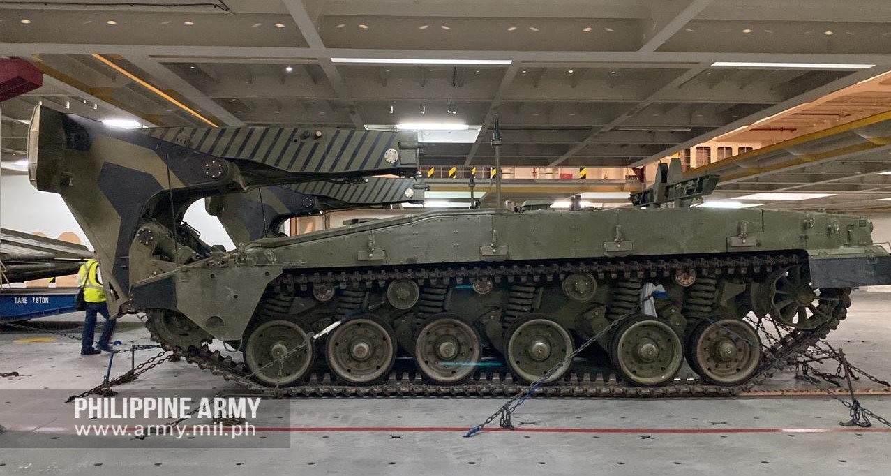 Armored vehicle-launched bridge