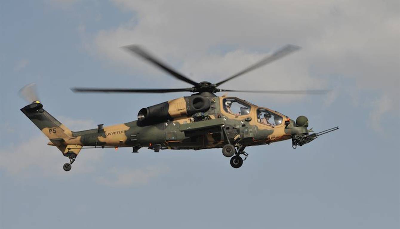 T129 ATAK helicopter