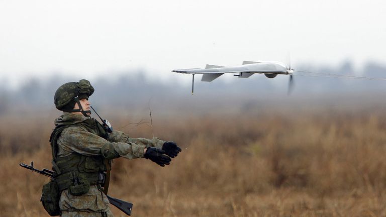 Russian Orlan-10 drone