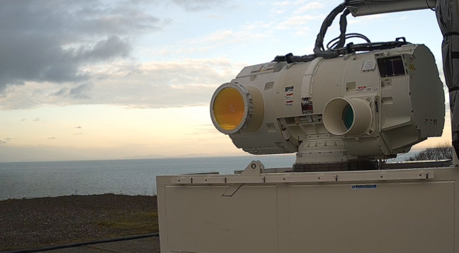 Dragonfire laser weapon