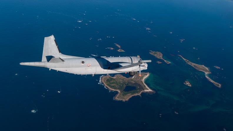 French Navy Atlantique 2 (ATL2) maritime patrol aircraft