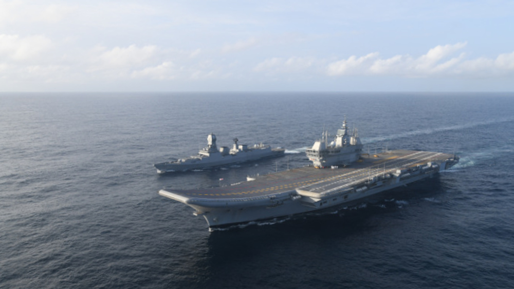 Indian Navy's first indigenous aircraft carrier Vikrant arrives.