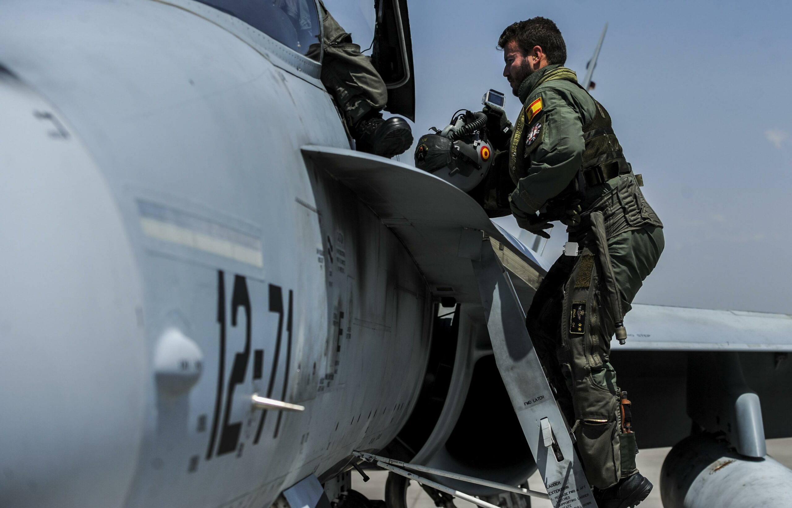 Spanish Air Force pilot