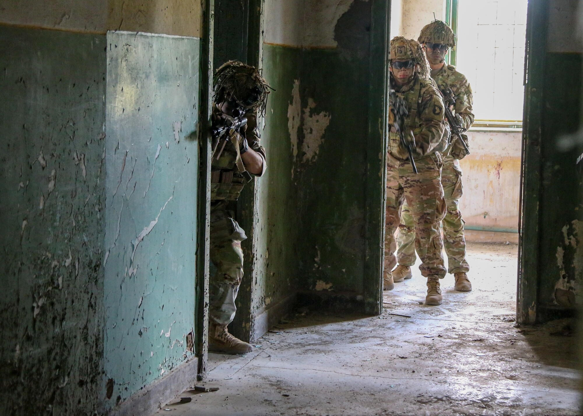Close quarters battle