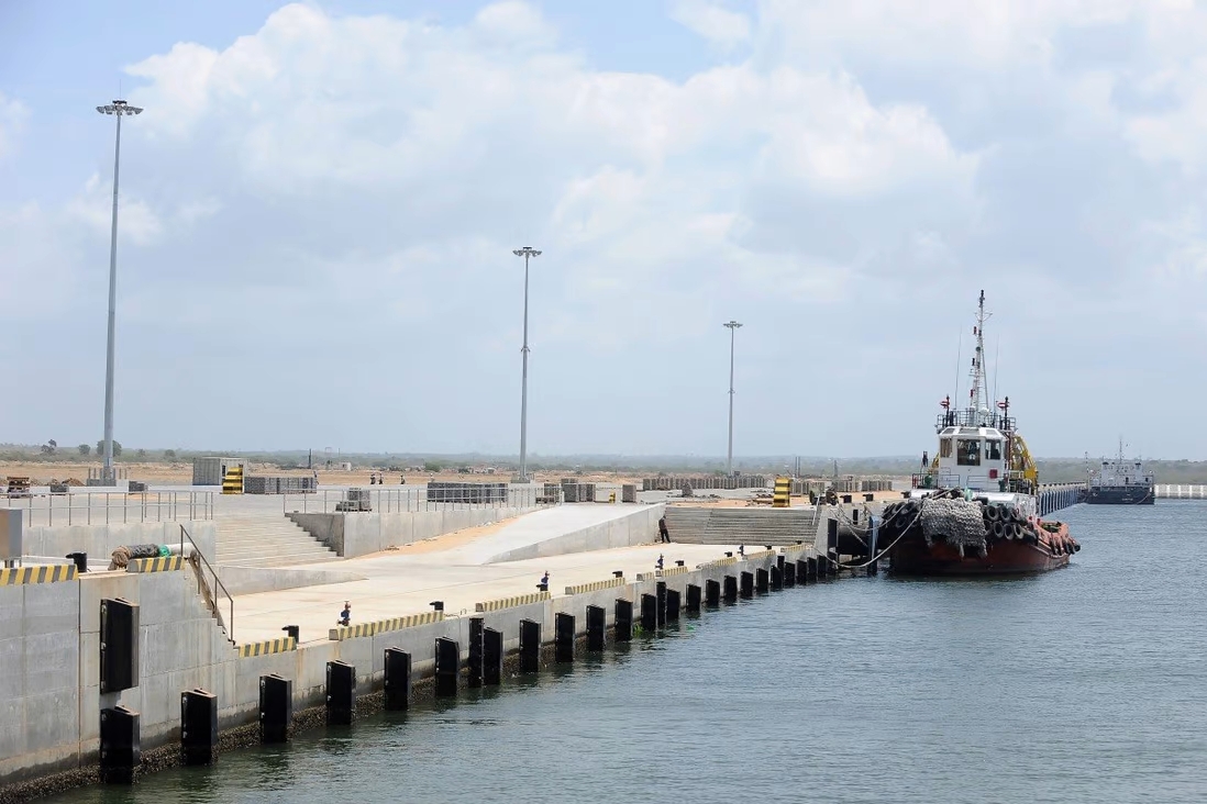 Hambantota was handed over to a Chinese firm two years ago