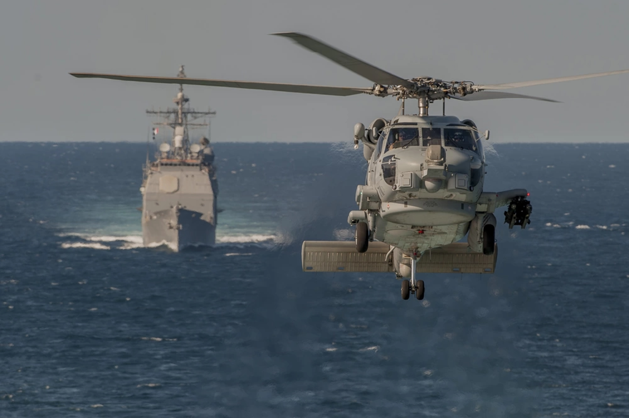 MH-60S Seahawk helicopter.