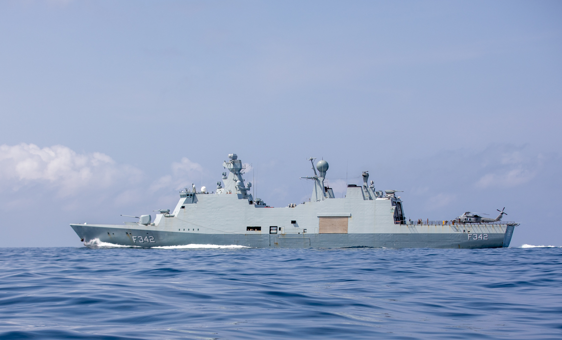 Danish frigate Esbern Snare