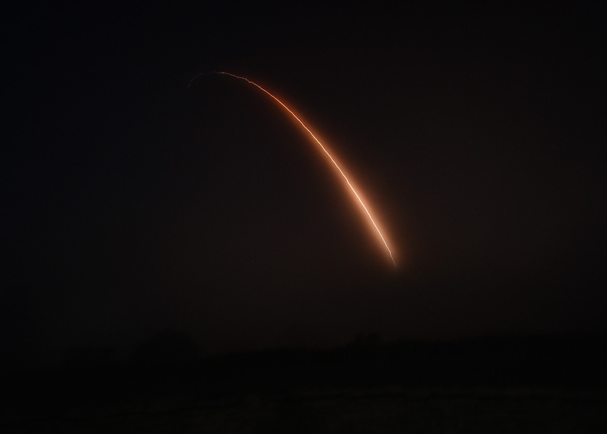 Air Force Global Strike Command unarmed Minuteman III intercontinental ballistic missile launches