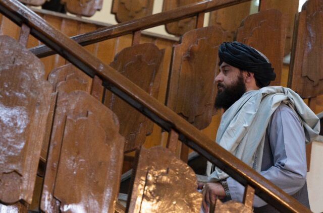 Afghan defence minister Mohammad Yaqoob Mujahid