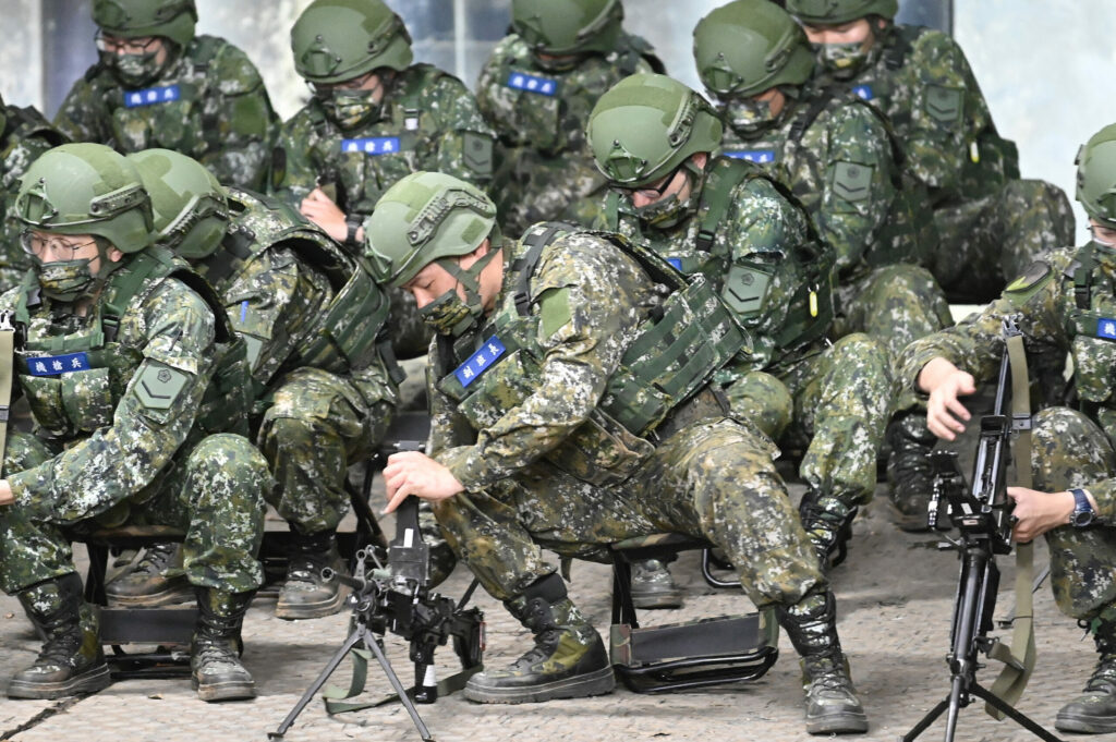 Taiwan reservists