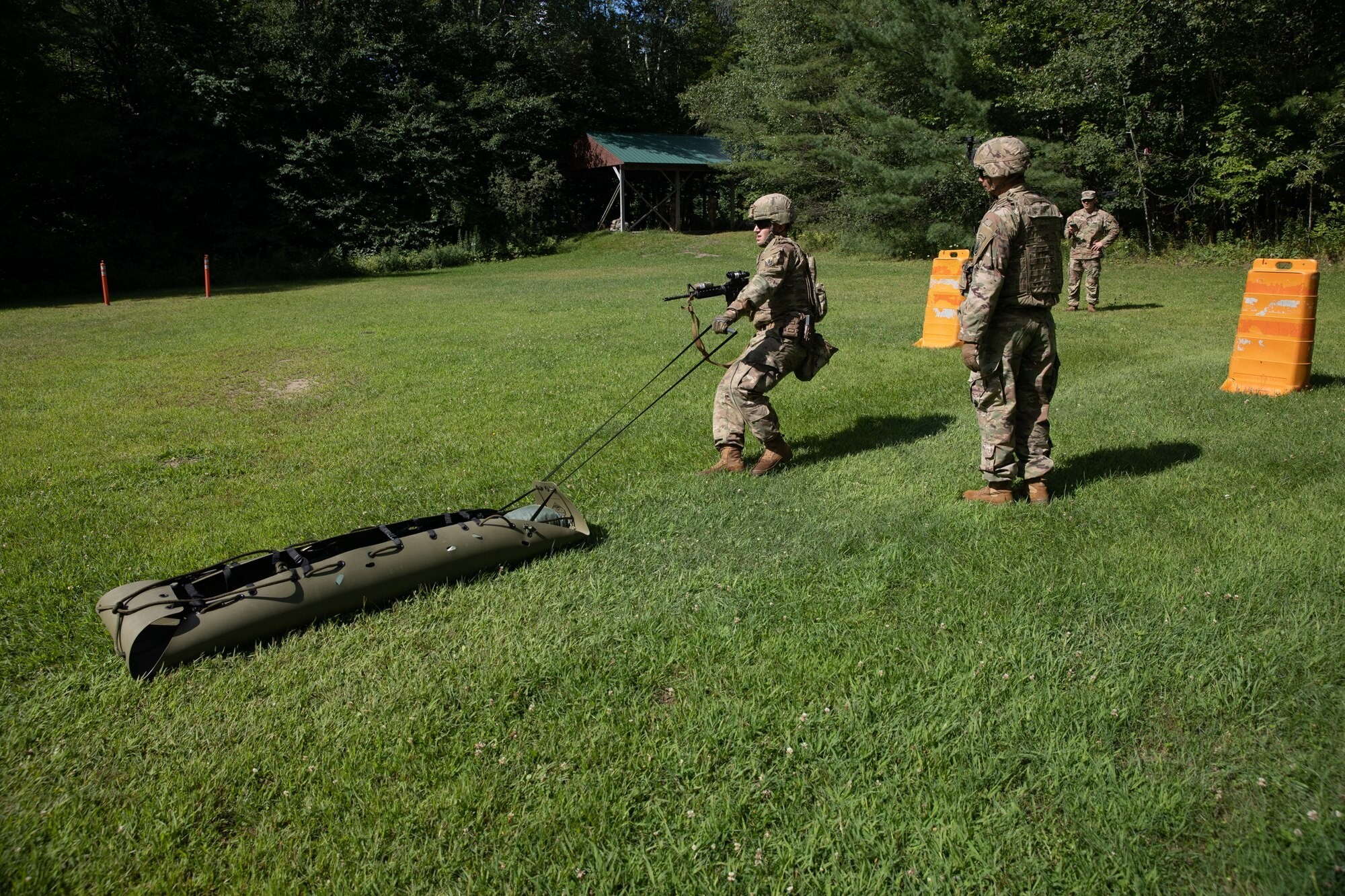 Stress shooting exercise