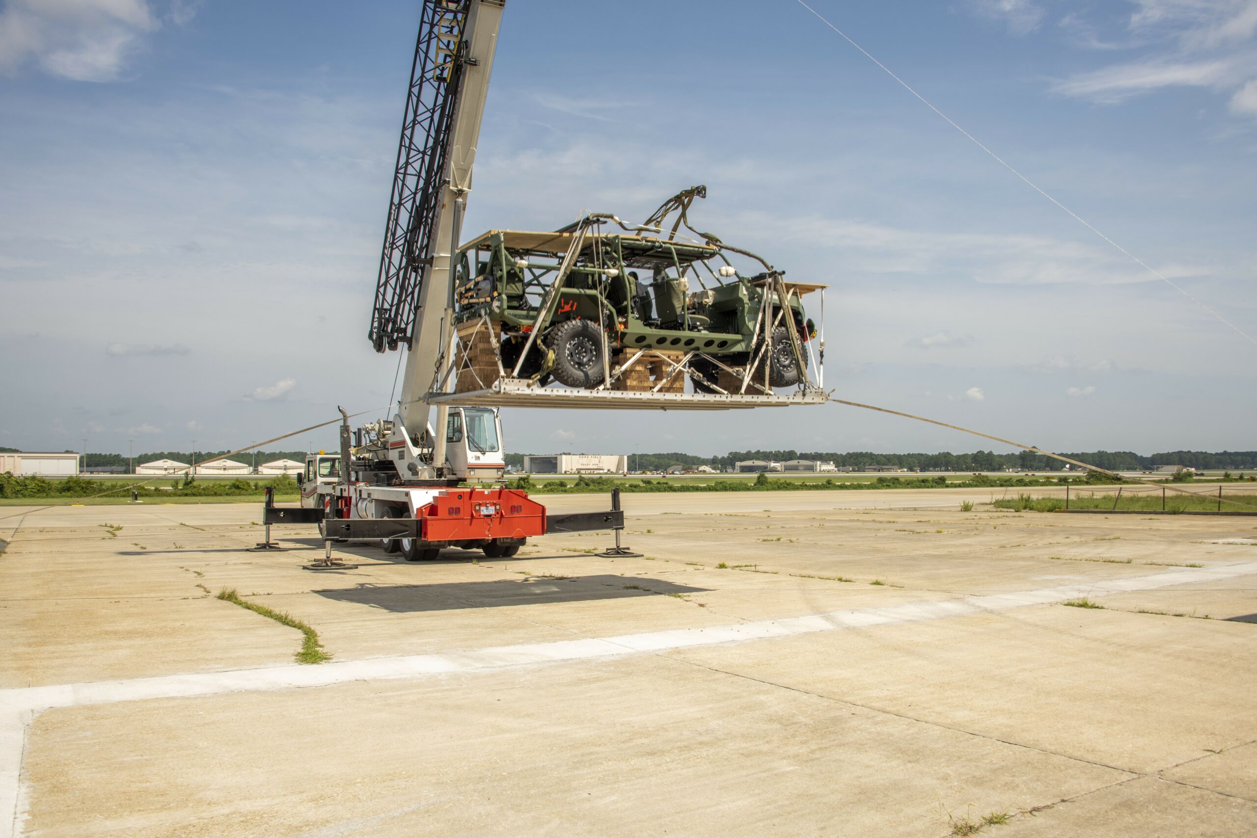 Simulated Airdrop Impact Test on ISV