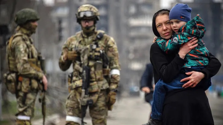 Russian soldiers in Ukraine