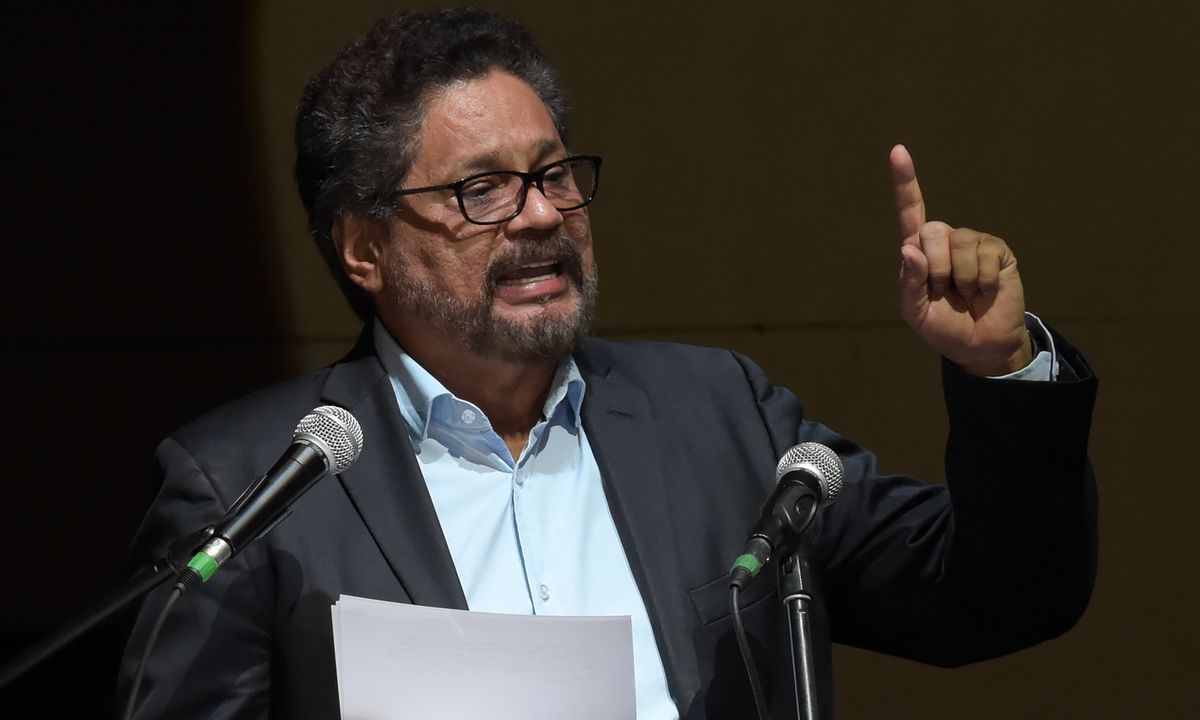 Guerilla leader Ivan Marquez