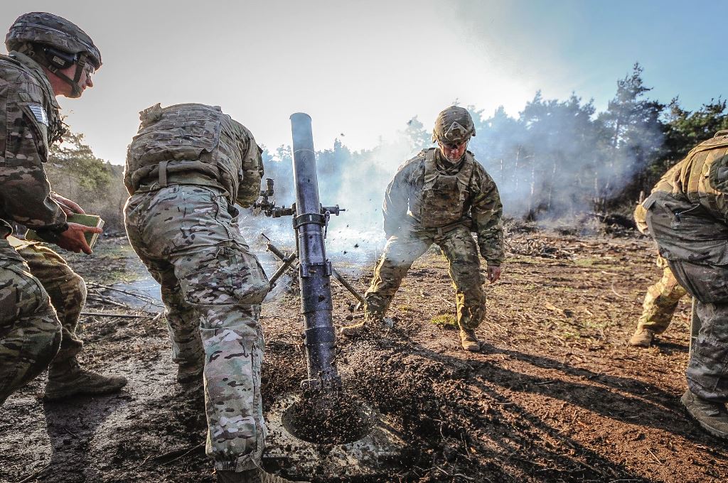 M120A1 mortar system