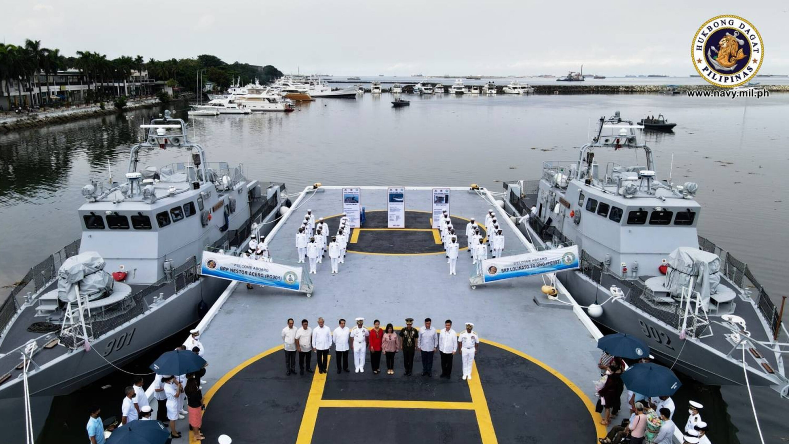 BRP Nestor Acero (PG-901) and BRP Lolinato To-Ong (PG-902)