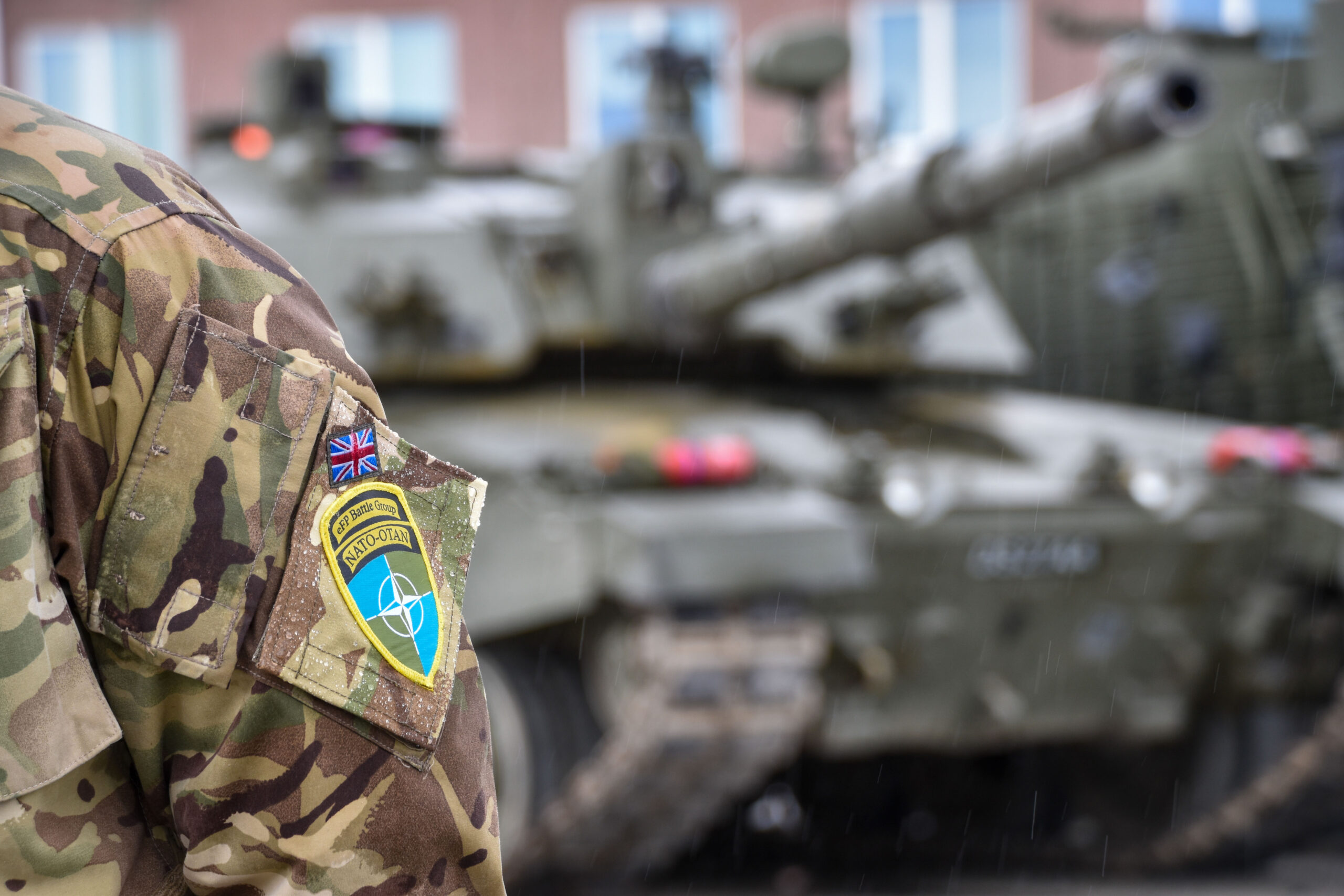 NATO eFP Battlegroup badge.