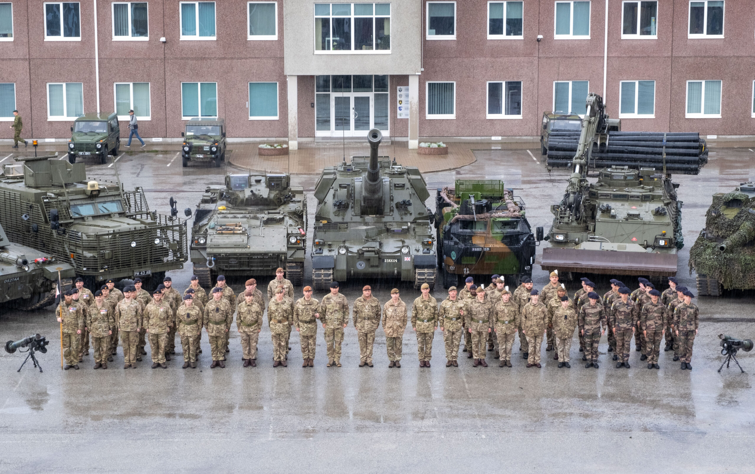 Transfer of Authority for NATO eFP in Estonia.