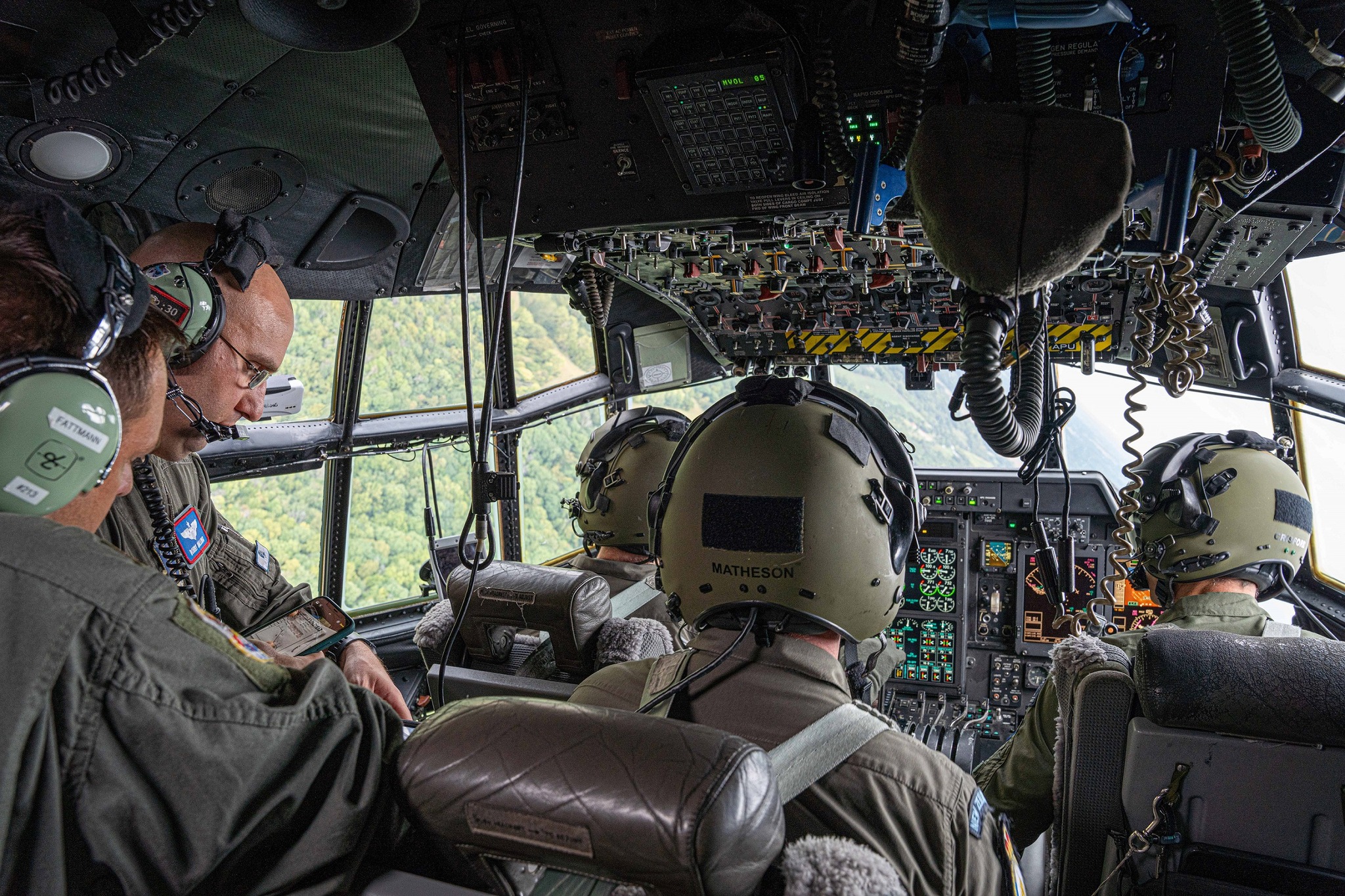 RNZAF No. 40 Squadron with USAF trains in Advanced Tactical Training.