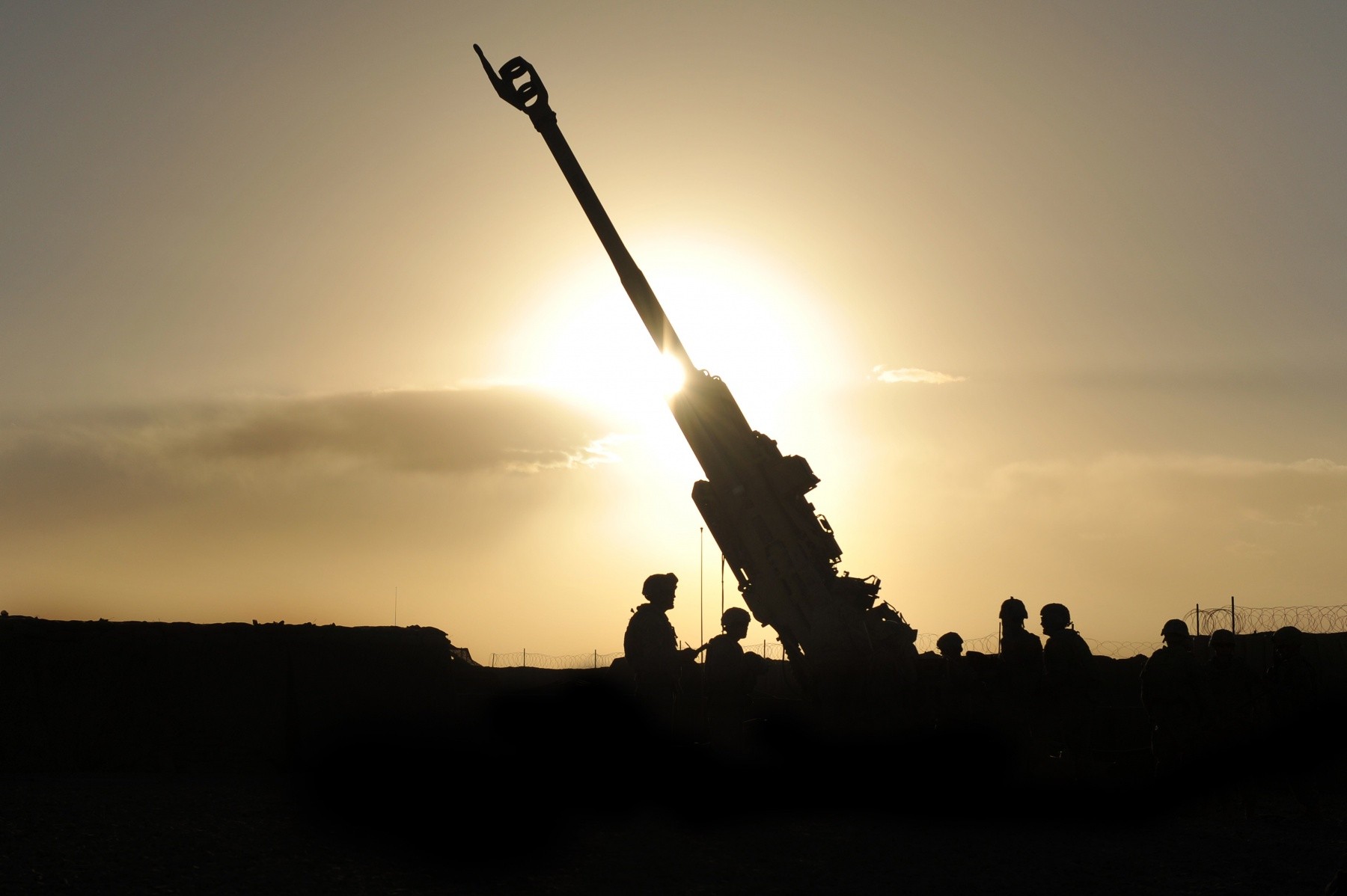 US Army cannon