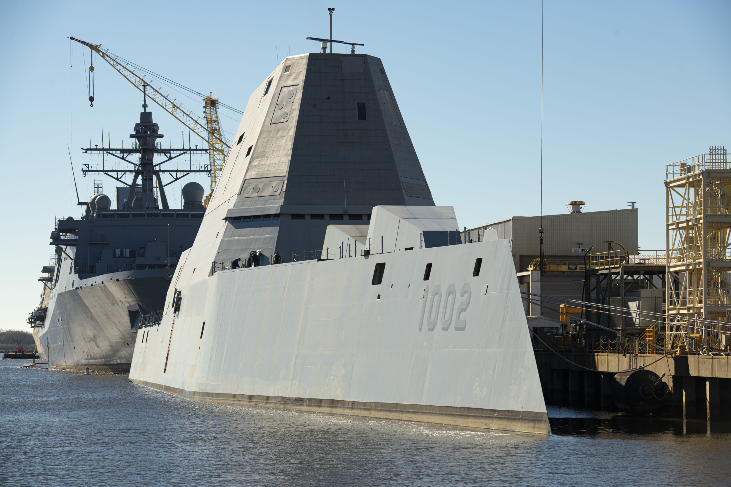Zumwalt-class destroyer USS Lyndon B. Johnson (DDG 1002)