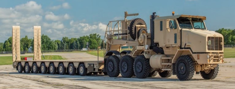 Heavy equipment transporter