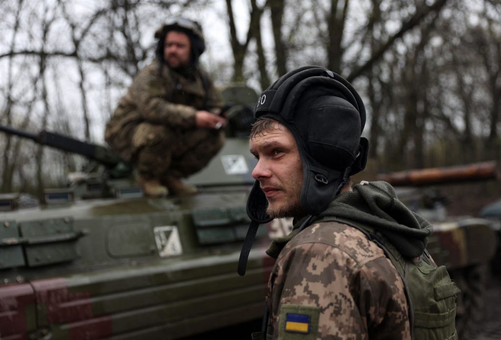 Ukrainian soldiers