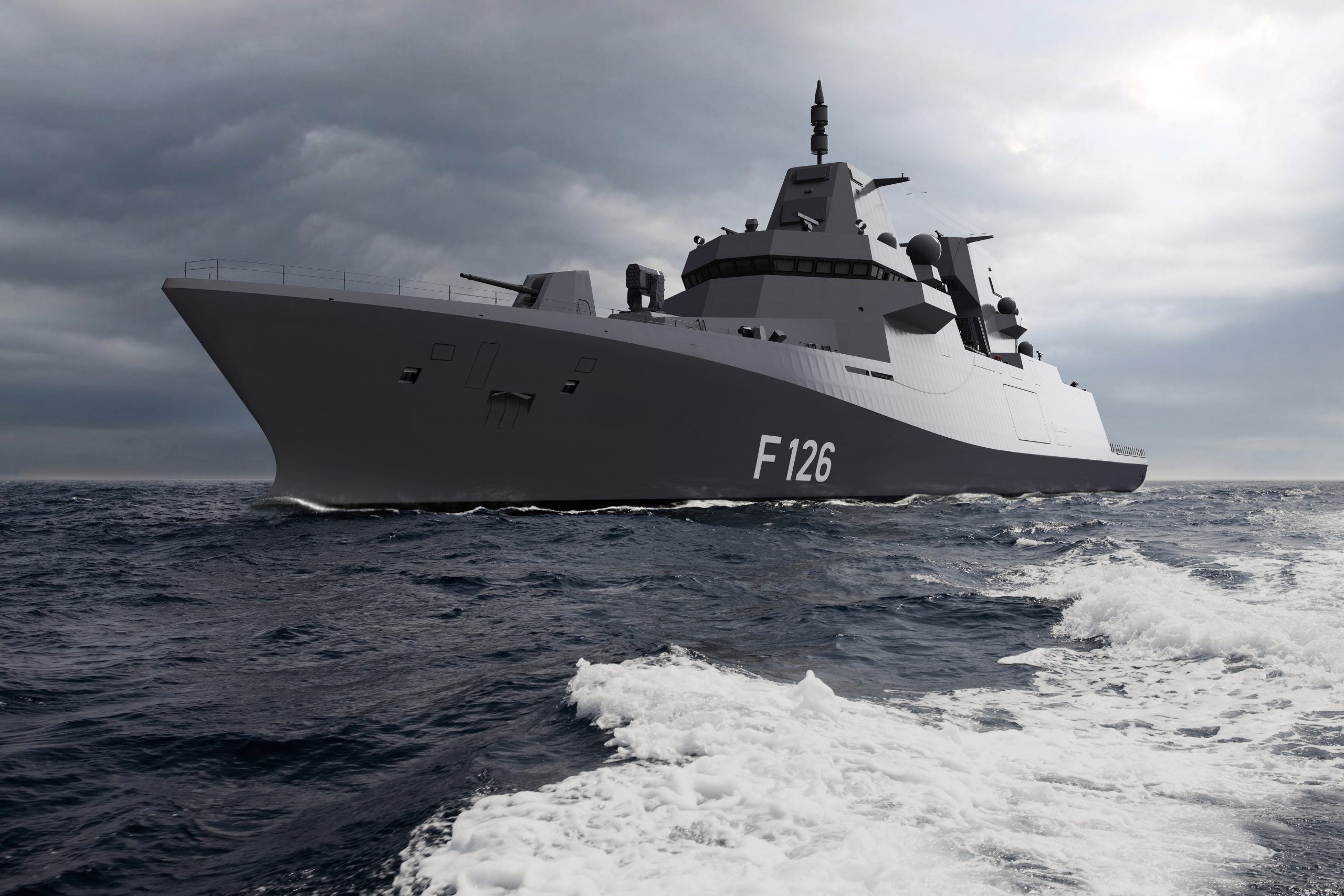 German F-126 frigate (MKS 180).