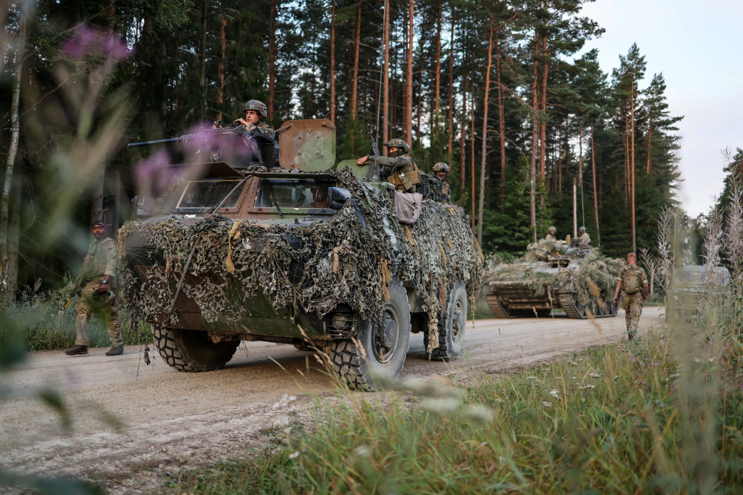 Exercise Dragon Charge in Estonia.