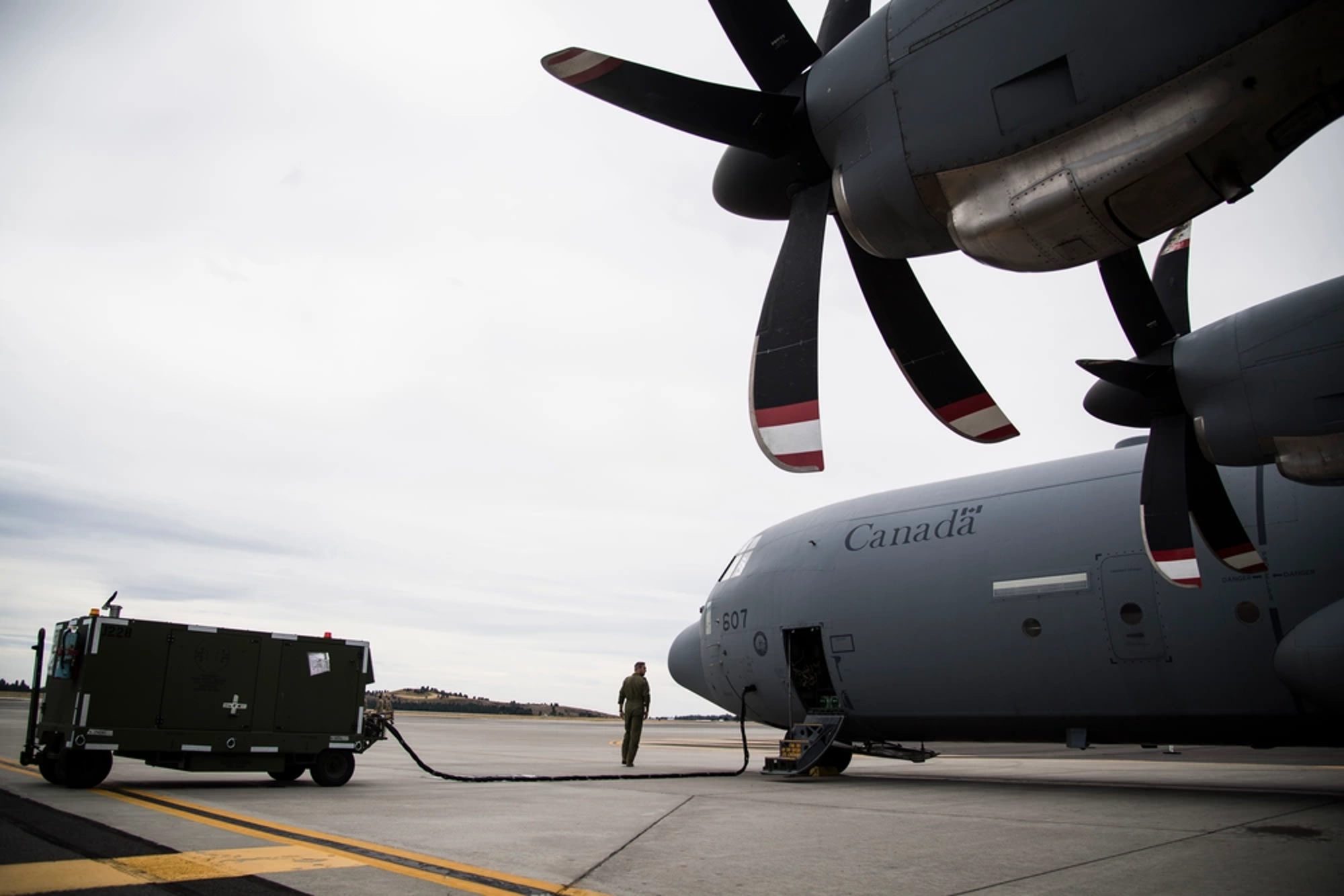 Royal Canadian Air Force's CC-130J Super Hercules