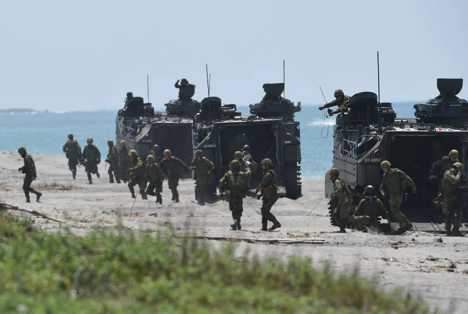 Japan military exercise