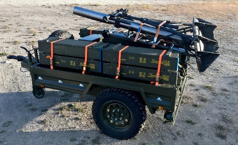 120-MX2-SM towed mortars