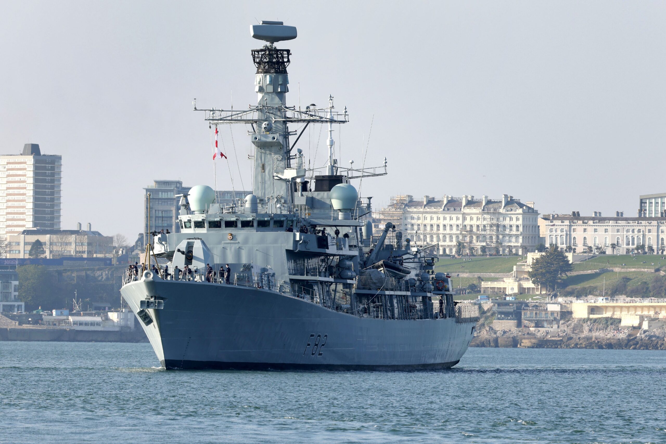 Type 23 Duke-class frigate HMS Somerset