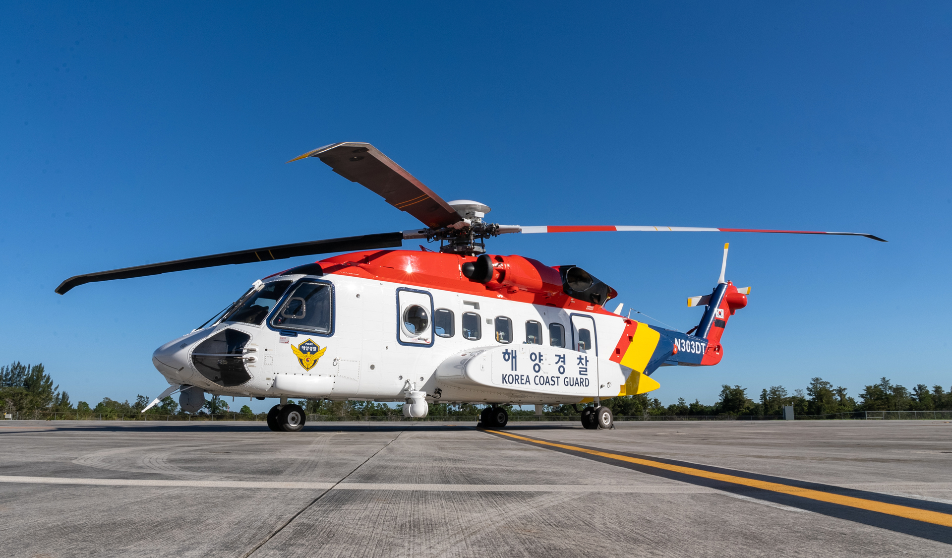 Third S-92 helicopter for the Korea Coast Guard